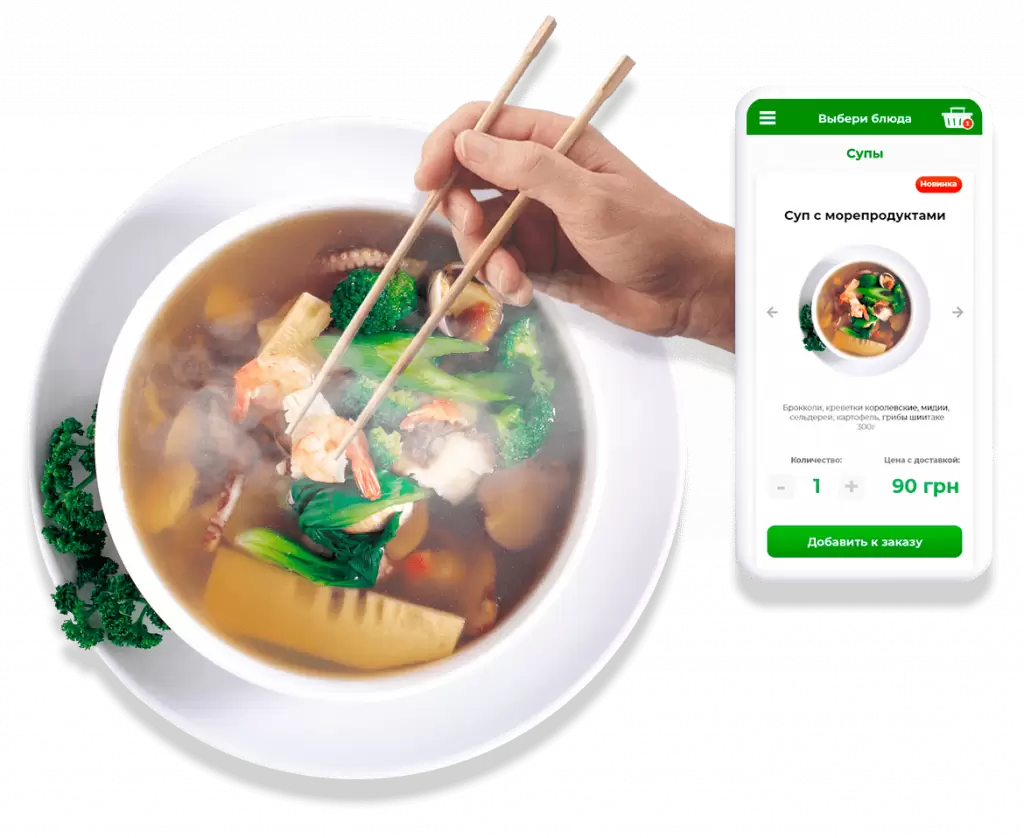 Мобильное приложение для ресторана, кафе, доставки еды | Заказать под  Android, iOS | KITAPP