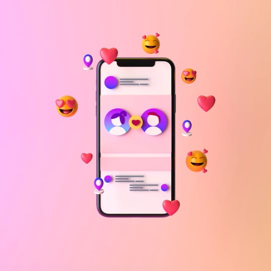 Mobile dating app