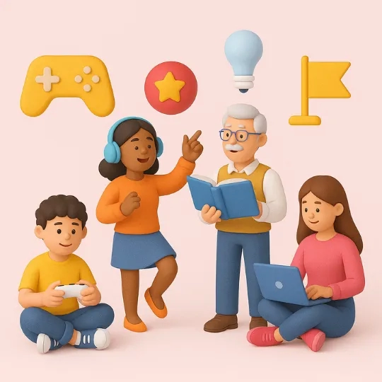 games and entertainment and learning