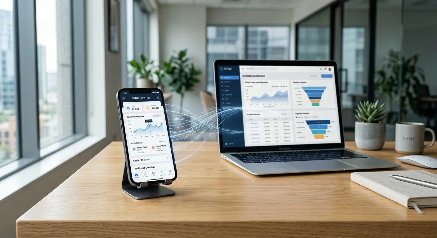 Синхронізація мобільного додатка з CRM